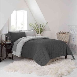 UGG Surfwashed 300tc Sheet Set in Charcoal